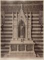 Giuseppe Partini, altare del battistero di San Giovanni a Siena