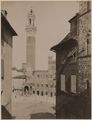 Siena, veduta della torre del Mangia