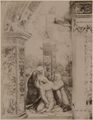 Sodoma, 'Svenimento di Santa Caterina', cappella di Santa Caterina, basilica di San  Domenico a Siena