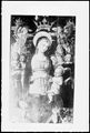 Matteo di Giovanni, particolare del dipinto della 'Madonna col Bambino, i Santi Girolamo, Giovanni Battista e angeli'