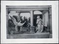 Alessandro Franchi (e Gaetano Marinelli ?), affresco della 'Annunciazione' nella cappella Raffo del cimitero della Misericordia a Siena