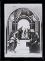 Girolamo del Pacchia, dipinto dell''Annunciazione e Visitazione'