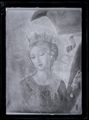 Matteo di Giovanni, 'Santa Caterina d'Alessandria', particolare del dipinto della 'Santa Barbara tra Santa Caterina d'Alessandria, Santa Maddalena e angeli'