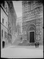 Siena, scale del battistero di San Giovanni