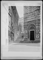 Siena, scale del battistero di San Giovanni