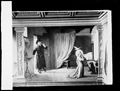 Alessandro Franchi e Gaetano Marinelli, 'Il padre sorprende Caterina a pregare nella camera del fratello Stefano, con una bianca colomba librata sulla testa', Casa di Santa Caterina, camera della Santa, Siena