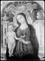 Matteo di Giovanni, dipinto della 'Madonna col Bambino e angeli'