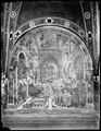 Domenico di Bartolo, 'Il Papa Celestino III concede il privilegio d'autonomia all'ospedale di Santa Maria della Scala', affresco del Pellegrinaio del Santa Maria della Scala di Siena