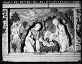 Andrea della Robbia, particolare della'Natività di Gesù' dal rilievo dell''Incoronazione della Vergine'