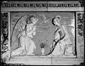 Andrea della Robbia, particolare dell''Annunciazione' dal rilievo dell''Incoronazione della Vergine'
