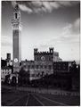 Siena, veduta di palazzo Pubblico
