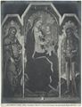 Benedetto di Bindo, trittico della ' Madonna col Bambino e i Santi Andrea e Onofrio'
