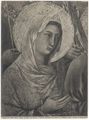 Duccio di Buoninsegna, 'Santa Caterina d'Alessandria', particolare della 'Maestà'