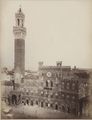 Siena, veduta di palazzo Pubblico