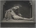 Giovanni Duprè, scultura in marmo della 'Pietà', cimitero della Misericordia a Siena