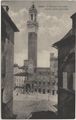 Siena, veduta della torre del Mangia