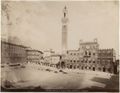 Siena, veduta di palazzo Pubblico