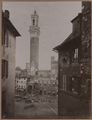 Siena, veduta della torre del Mangia