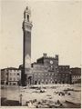 Siena, veduta di palazzo Pubblico