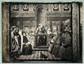 Benozzo Gozzoli, 'Sant'Agostino professa la retorica a Roma', dal ciclo di affreschi nella chiesa di Sant'Agostino a San Gimignano