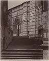 Siena, scale del battistero di San Giovanni