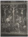 Scuola di Simone Martini, 'Crocifissione', affresco nella collegiata di Santa Maria Assunta a San Gimignano