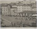 Siena, veduta di piazza del Mercato