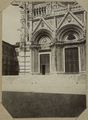 Siena, portali della facciata del duomo