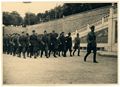 Siena, esercitazione militare all'interno della fortezza medicea