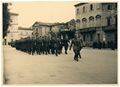 Siena, parata militare in piazza Gramsci