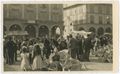 Colle Val d'Elsa, piazza Arnolfo durante il mercato