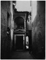 Siena, veduta dell'ingresso del santuario casa di Santa Caterina da Siena