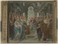 Sodoma, 'Presentazione della Vergine al Tempio', affresco dell'oratorio di San Bernardino a Siena