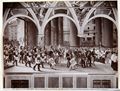 Cesare Maccari, 'Presentazione a Vittorio Emanuele II del Plebiscito di Roma', affresco nella sala del Risorgimento del palazzo Pubblico a Siena