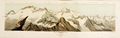 J. Schneiter, W. Benteli, mappa panoramica del  monte Mittagstock vicino a Wassen