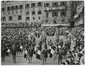 Siena, Vessilli della Repubblica durante il Palio